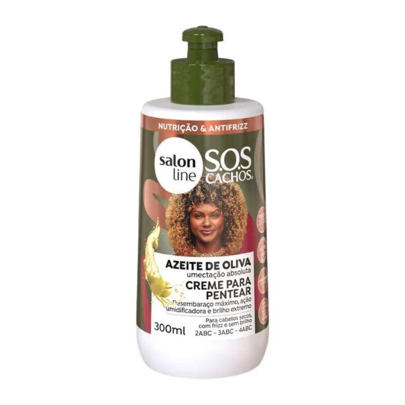 Creme Pentear Salon Line s. O. S Cachos 300ml - Salon Line