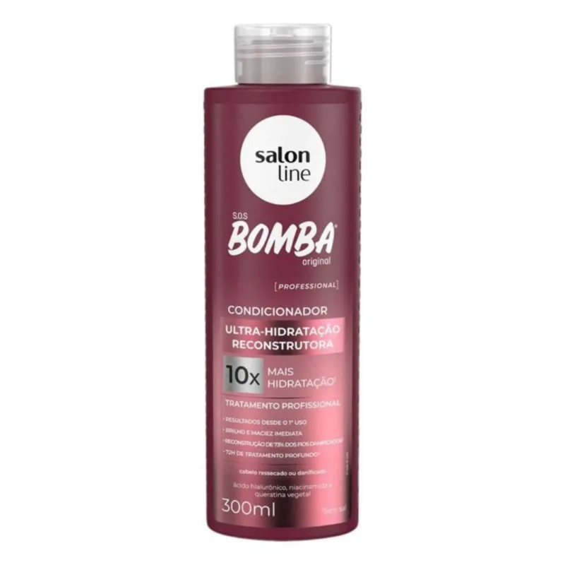 Condicionador Salon Line 300ml Sos Bomba Hidratante Reconstrutora - Salon Line