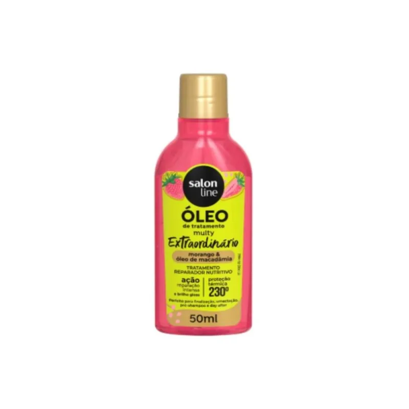 OLEO CAP S LINE MULTY MORANG 50ML - Salon Line - óleo Para Cabelo