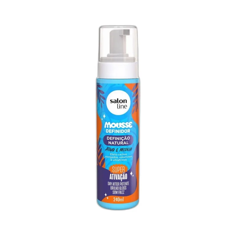 Mousse Salon Line Definição Natural 240ml Mousse Salon Line 240ml Definicao Natural - Salon Line
