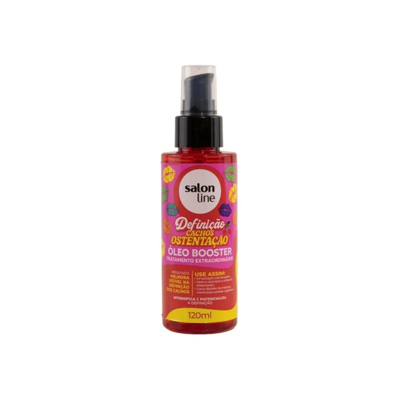 Óleo Booster Capilar Salon Line Cachos Ostentação 120 ml - Salon Line - óleo Para Cabelo