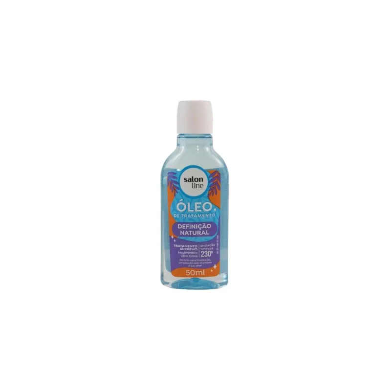 OLEO CAP S.LINE DEF.NATURAL 50ML - Salon Line - óleo Para Cabelo