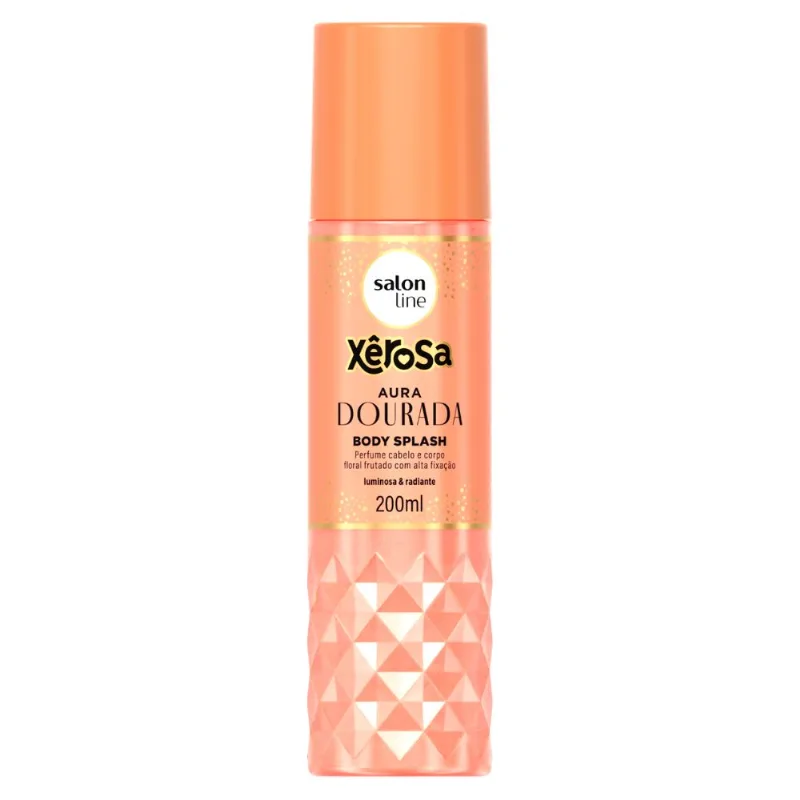 Body Splash Salon Line 200ml Aura Dourada