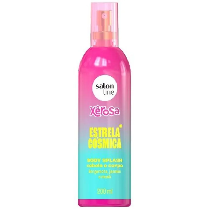 Body Splash Cabelo e Corpo Salon Line Xêrosa Estrela Cósmica 200ml