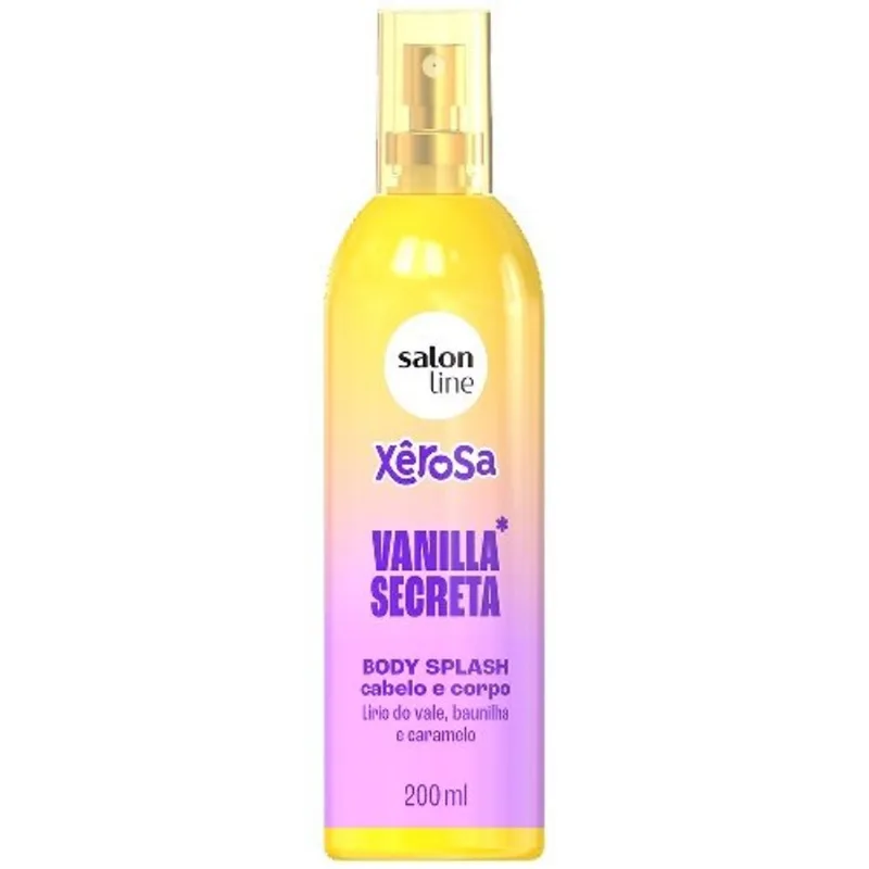 Body Splash Cabelo e Corpo Salon Line Xêrosa Vanilla Secreta 200ml