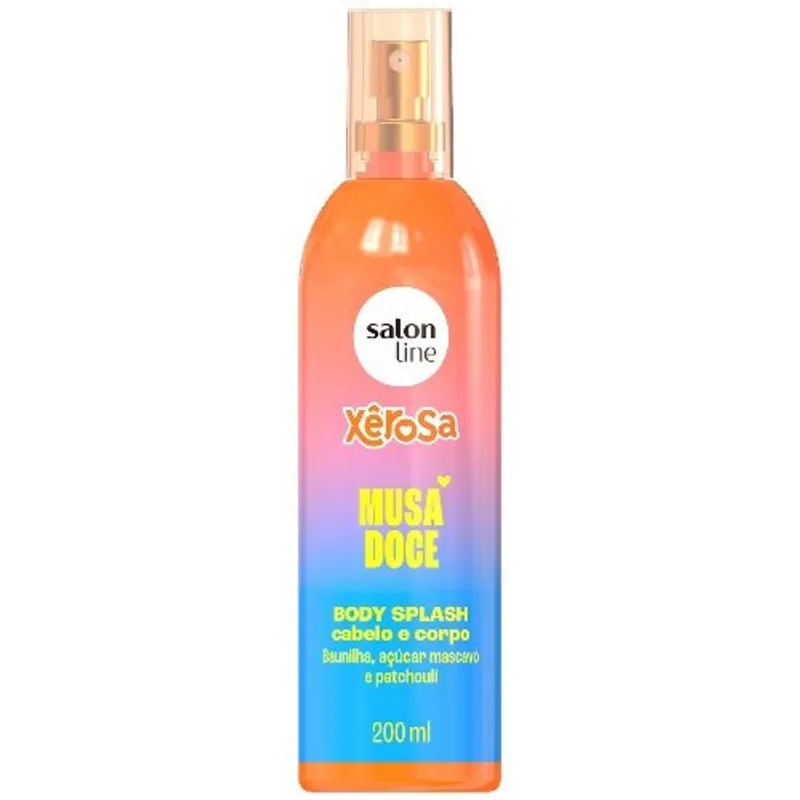 Body Splash Cabelo e Corpo Salon Line Xêrosa Musa Doce 200ml