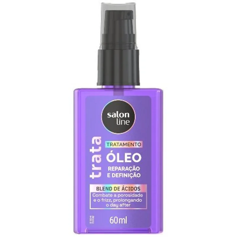 Óleo de Tratamento Condicionante Salon Line Reparação e Definição 60ml