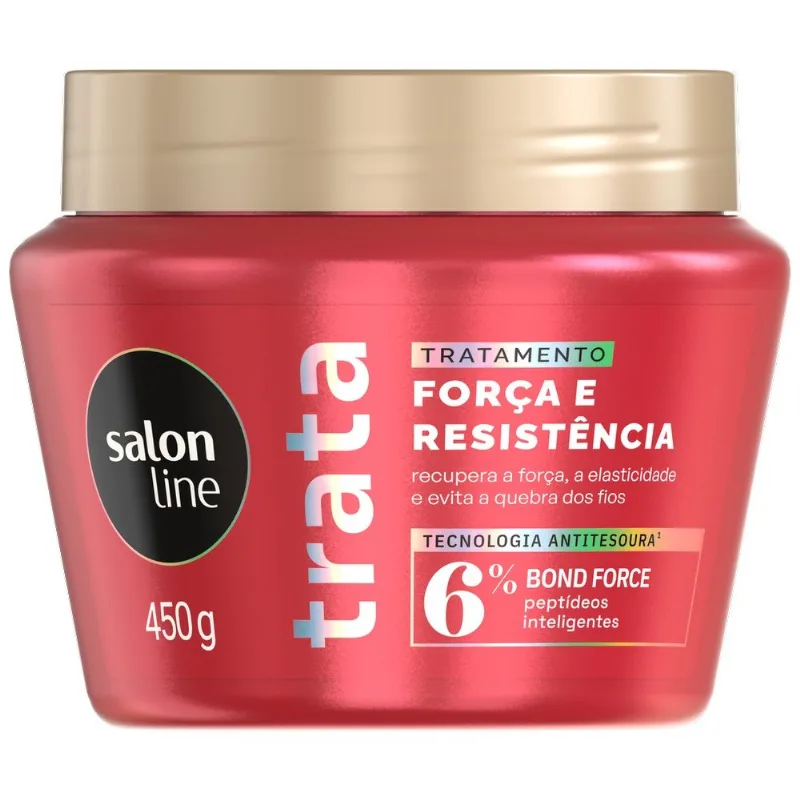 Máscara de Tratamento Condicionante Salon Line Força e Resistência 450g