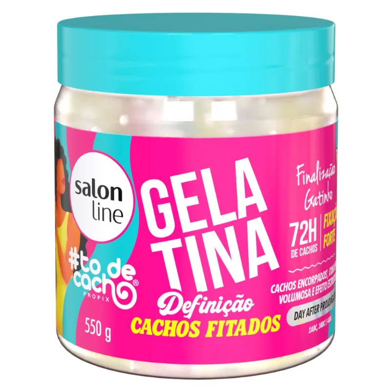 Gelatina Salon Line Cachos Fitados 550g