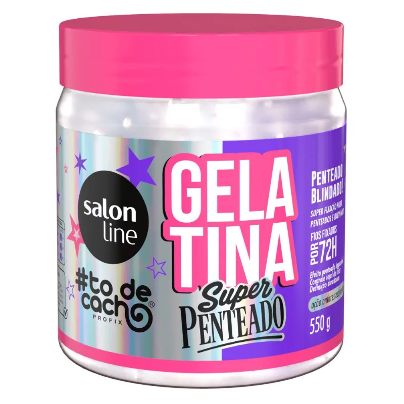 Gelatina Salon Line Super Penteado 550g