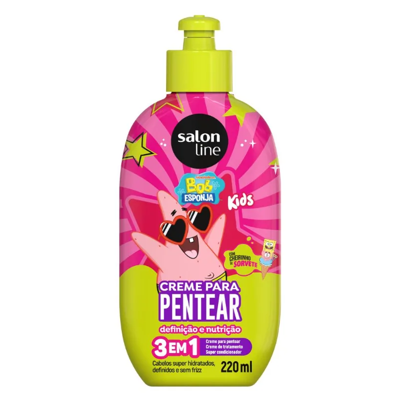 Creme Pentear Salon Line Kids 220ml Patrick - Salon Line