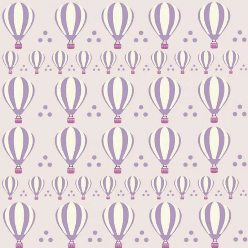 Papel De Parede Infantil Balão Rosa