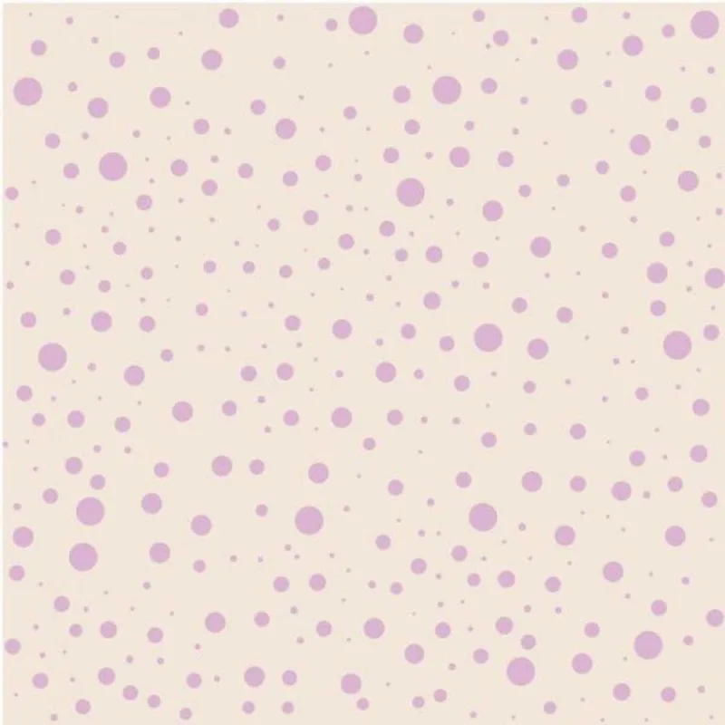 Papel De Parede Infantil Bolinhas Lilás