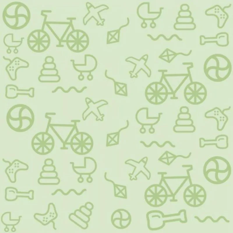 Papel De Parede Infantil Brinquedos