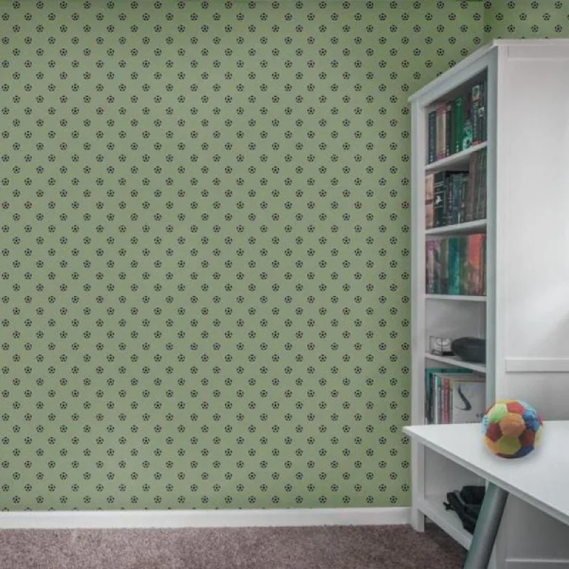 Papel De Parede Kids Futebol - Casah - Casa E Construção