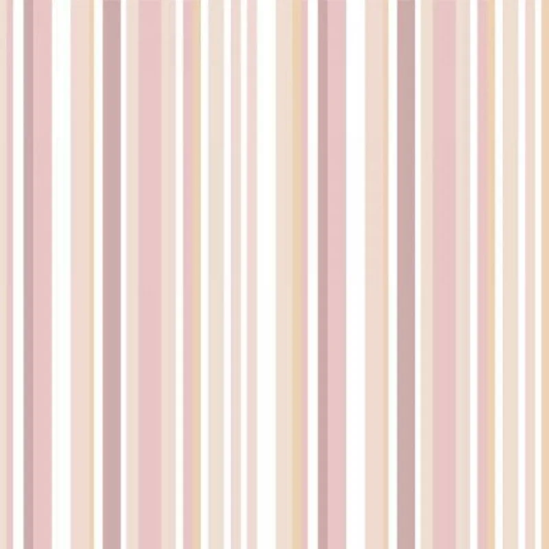 Papel De Parede Listrados Rosa Pastel