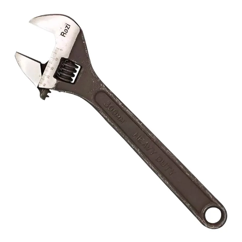 Chave Inglesa Ajustável 26mm Aço Carbono 10 Pol Rzca10 Razi