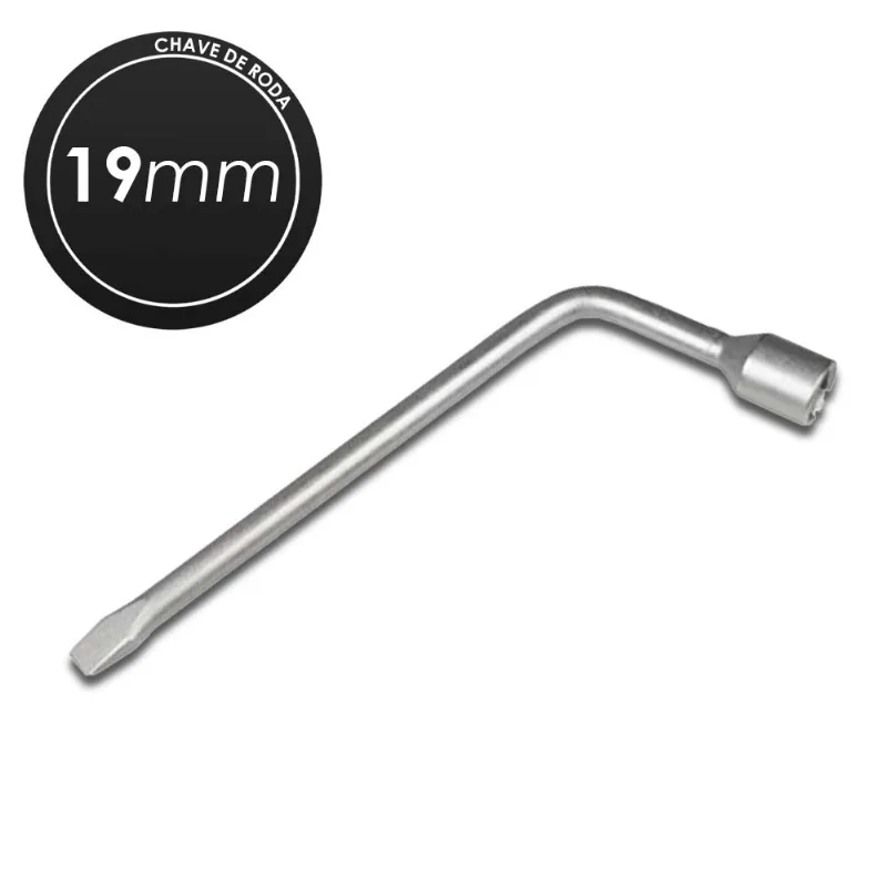 Chave De Roda Em L Espátula Aço Carbono 19mm Rz-cr19 Razi
