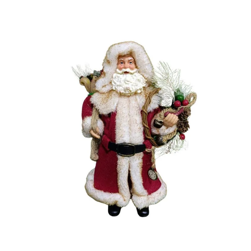 Papai Noel 30cm Colection Vintage Magizi