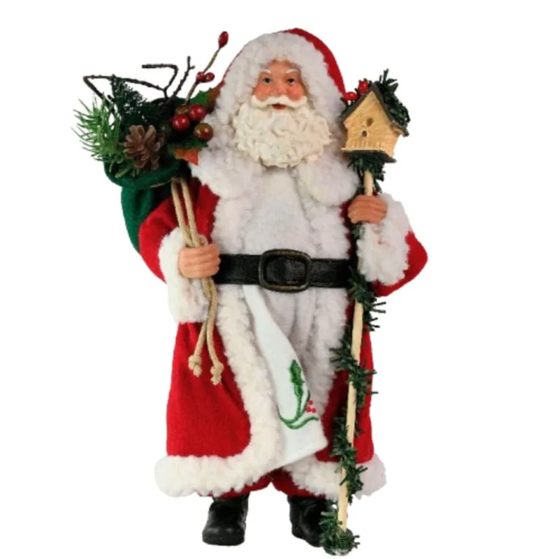 Papai Noel Decorativo Natalino 30 cm Festivo Magizi
