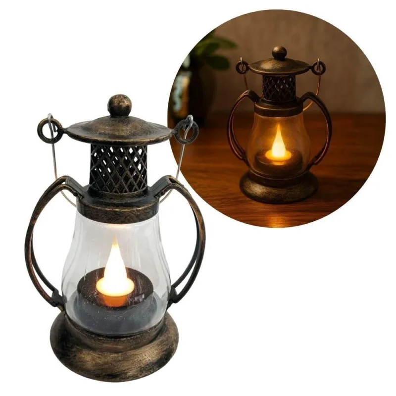 Lamparina Decorativa Mini LED Efeito Vela Realista Branco Quente Alça Yangzi - Yangzi - Agro