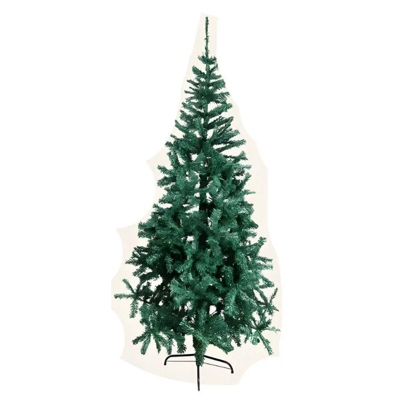Árvore De Natal Pinheiro 2,10m 1.100 Galhos Pé Retrátil Verde Tuut