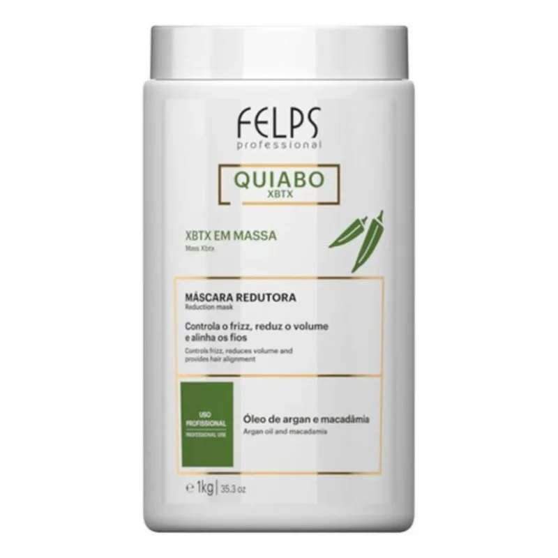 Xbtx Okra Redutor De Volume Quiabo Felps Profissional 1Kg