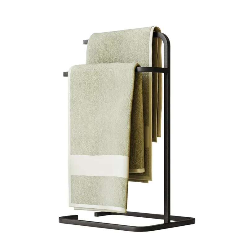 Suporte Porta Papel Toalha Isla Para Pia Bancada Lavabo Duplo Aço D01 Preto Fosco - Lyam Decor - Lyam Decor