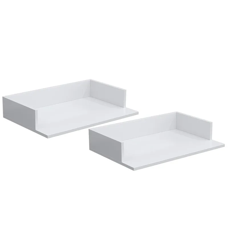 Kit 02 Suportes Suspensos Para Micro-ondas Forno 60x40 cm Class L03 Branco - Lyam Decor - Lyam Decor - Eletrodomésticos