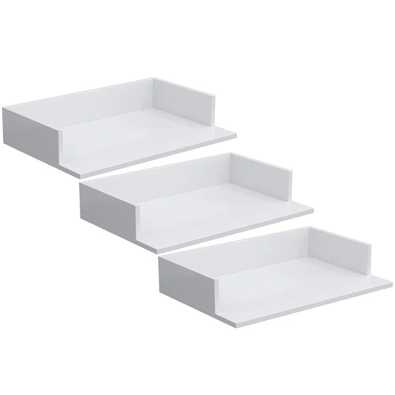 Kit 03 Suportes Suspensos Para Micro-ondas Forno 60x40 cm Class L03 Branco - Lyam Decor - Lyam Decor - Eletrodomésticos