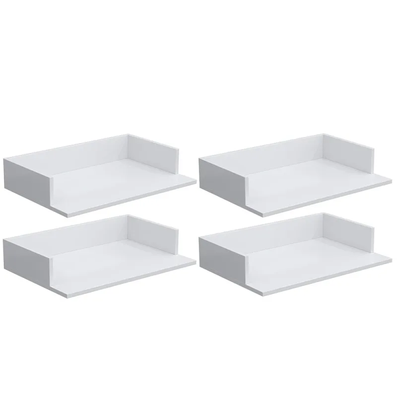Kit 04 Suportes Suspensos Para Micro-ondas Forno 60x40 cm Class L03 Branco - Lyam Decor - Lyam Decor - Eletrodomésticos