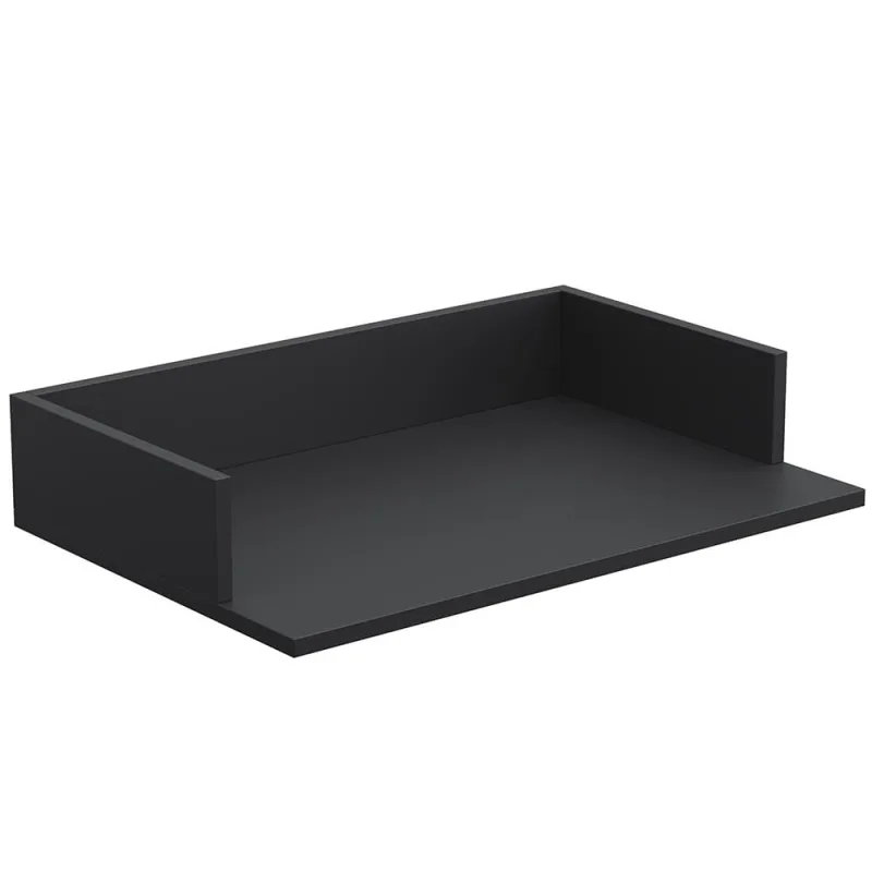 Suporte Suspenso Para Micro-ondas Forno 60x40 cm Class L03 Preto - Lyam Decor - Lyam Decor - Eletrodomésticos
