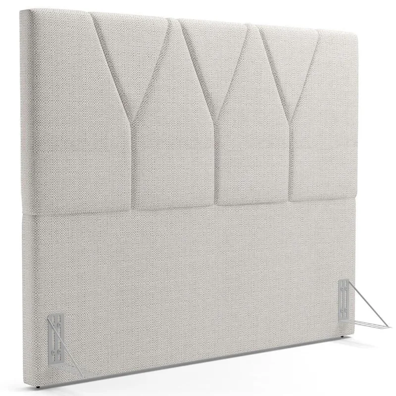 Cabeceira Cama Box Casal King 195 Cm Linho Champagne - Lyam Decor - Agro