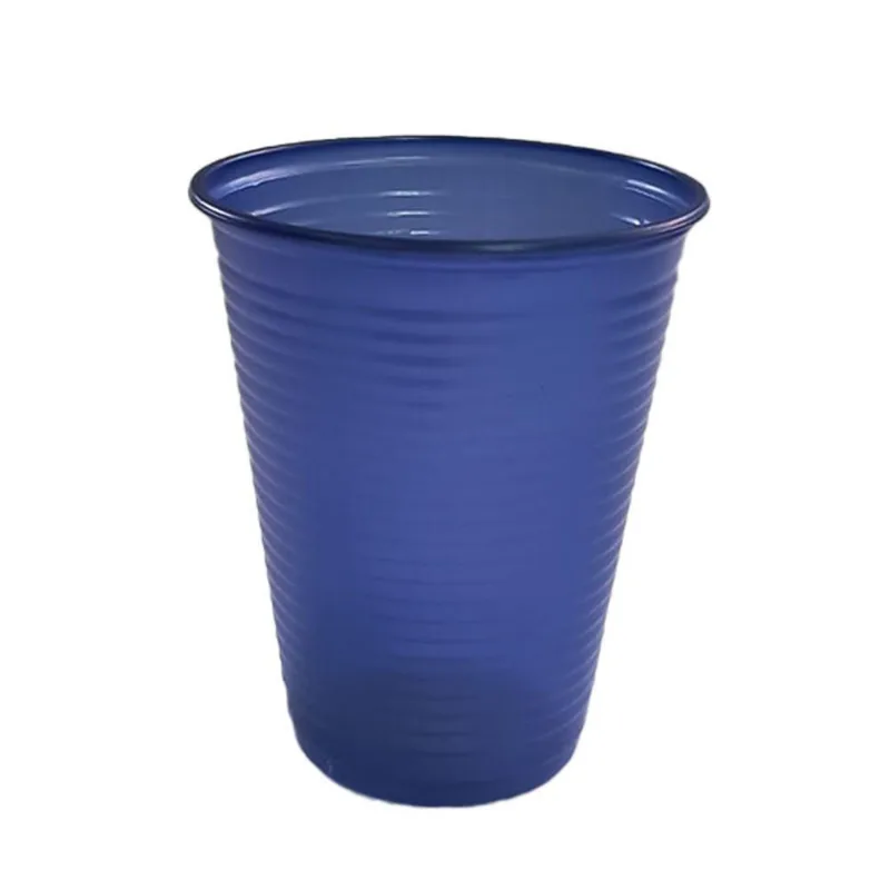 Copo Descartável Azul Petróleo Para Festa - 200ml - 50 Un