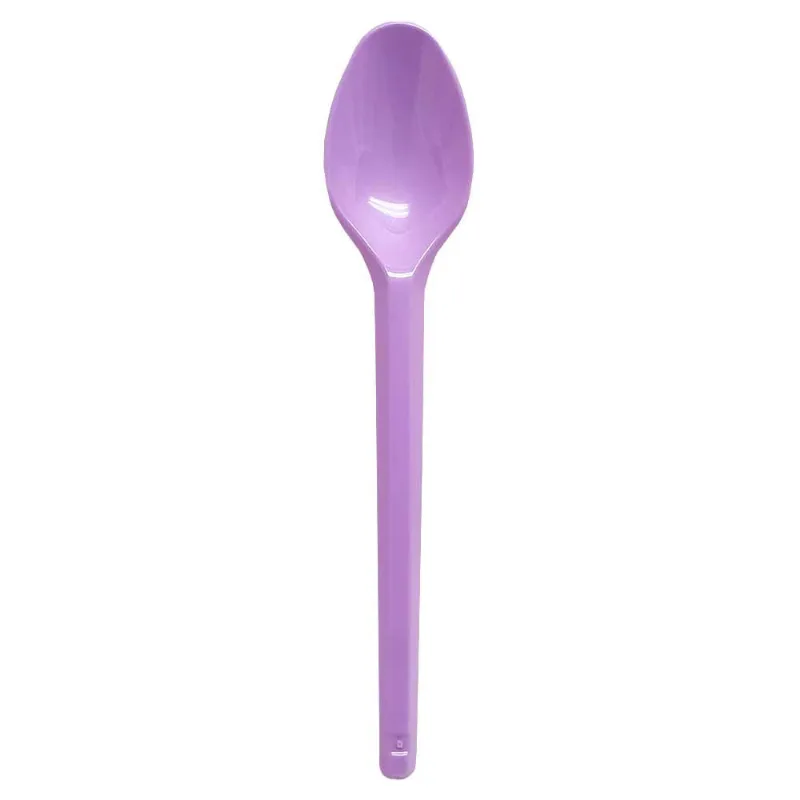 Colher Plástica Sobremesa Lavanda c/50 - Bello