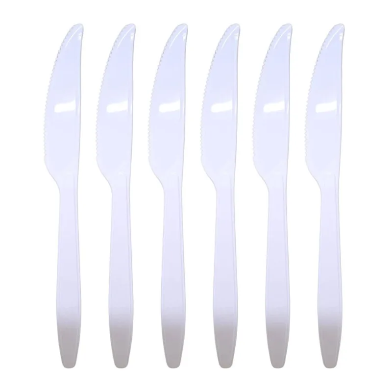 Faca Linha Forte Ps Branco Bello Festas C/50Un