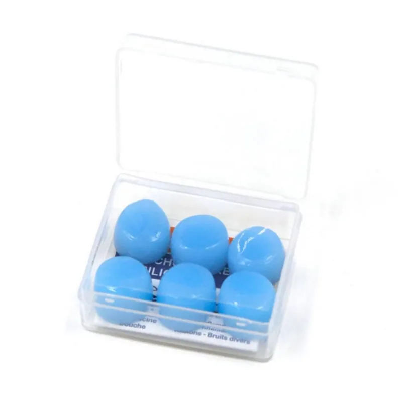 6 Protetor De Ouvido Silicone Tampão Para Dormir