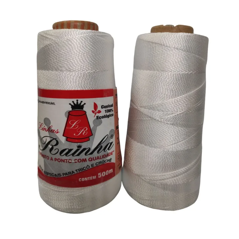 LINHA RAINHA 100% POLIPROPILENO C/500M 1301 BRANCO