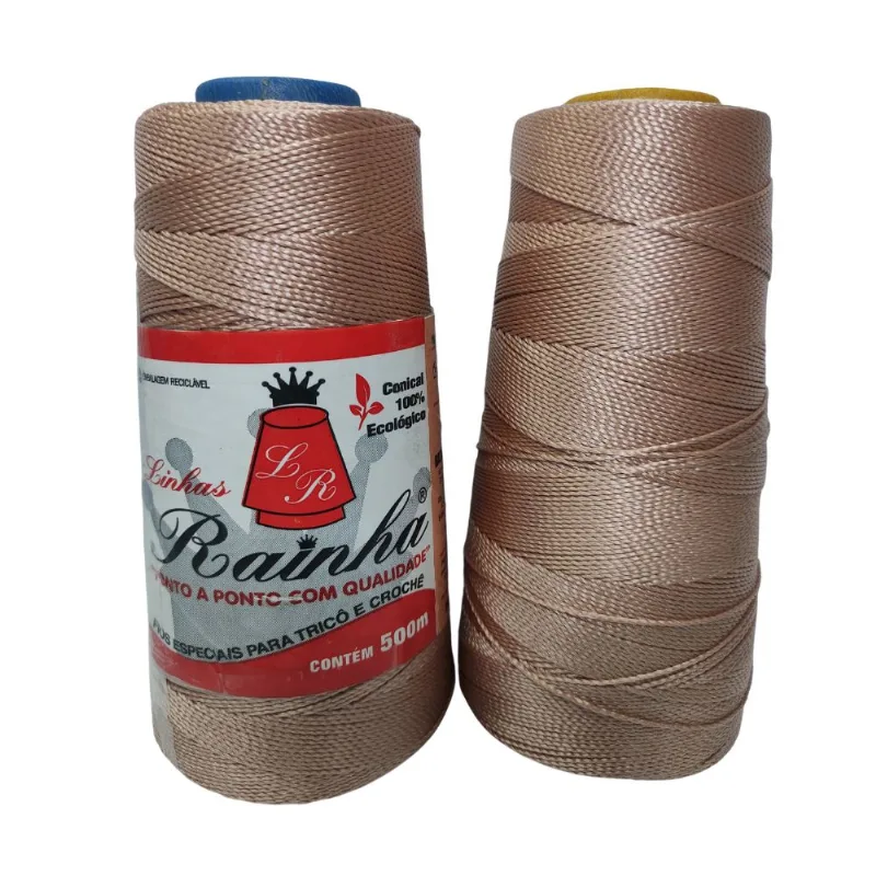 LINHA RAINHA 100% POLIPROPILENO C/500M 1302 BEGE