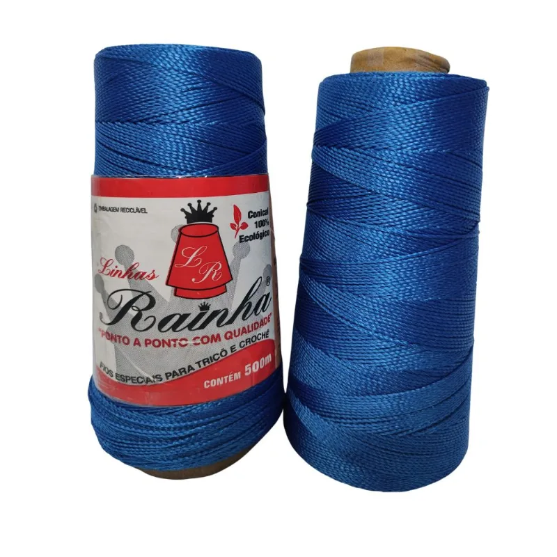 LINHA RAINHA 100% POLIPROPILENO C/500M 1311 AZUL MARINHO