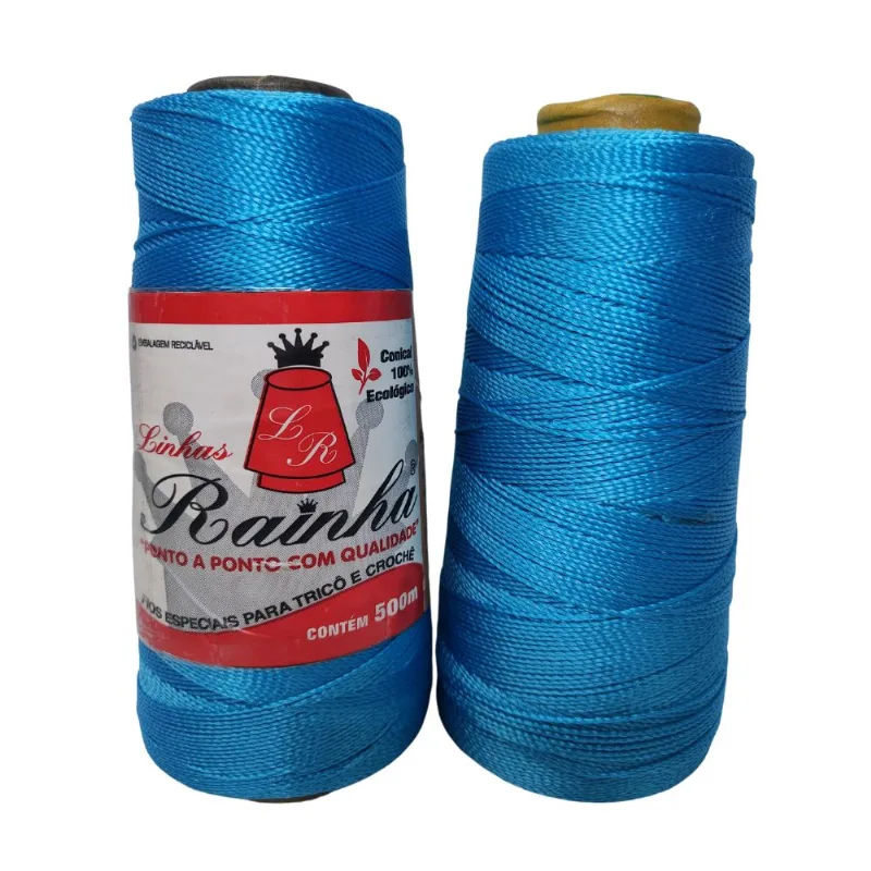LINHA RAINHA 100% POLIPROPILENO C/500M 1312 AZUL TURQUESA
