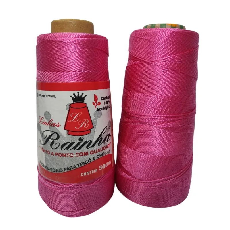LINHA RAINHA 100% POLIPROPILENO C/500M 1318 ROSA