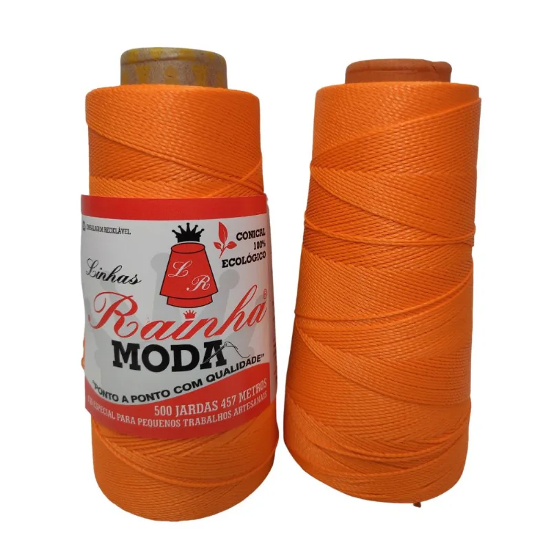 LINHA RAINHA 100% POLIPROPILENO C/500M 1326 LARANJA