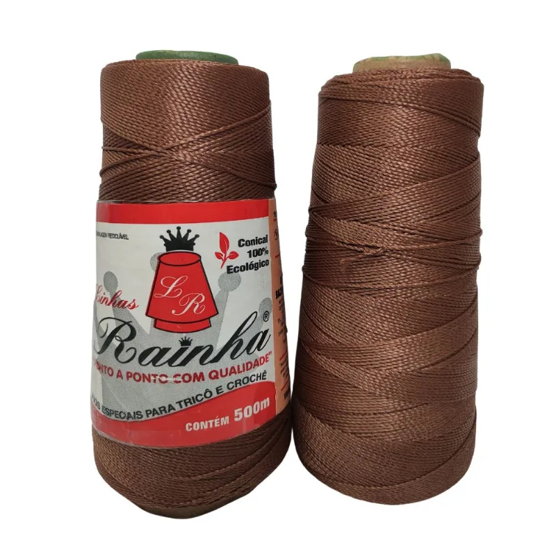 LINHA RAINHA 100% POLIPROPILENO C/500M 1345 TABACO
