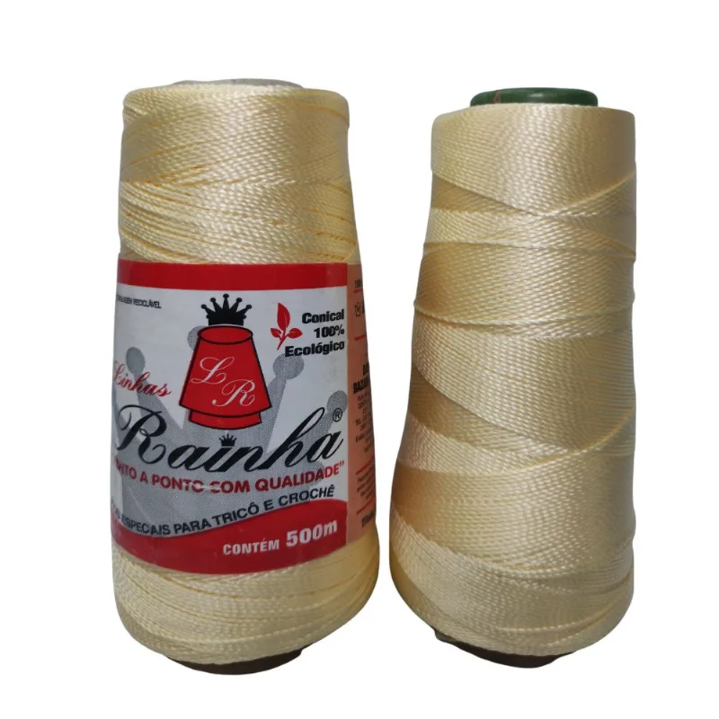 LINHA RAINHA 100% POLIPROPILENO C/500M 1328 CHAMPAGNE