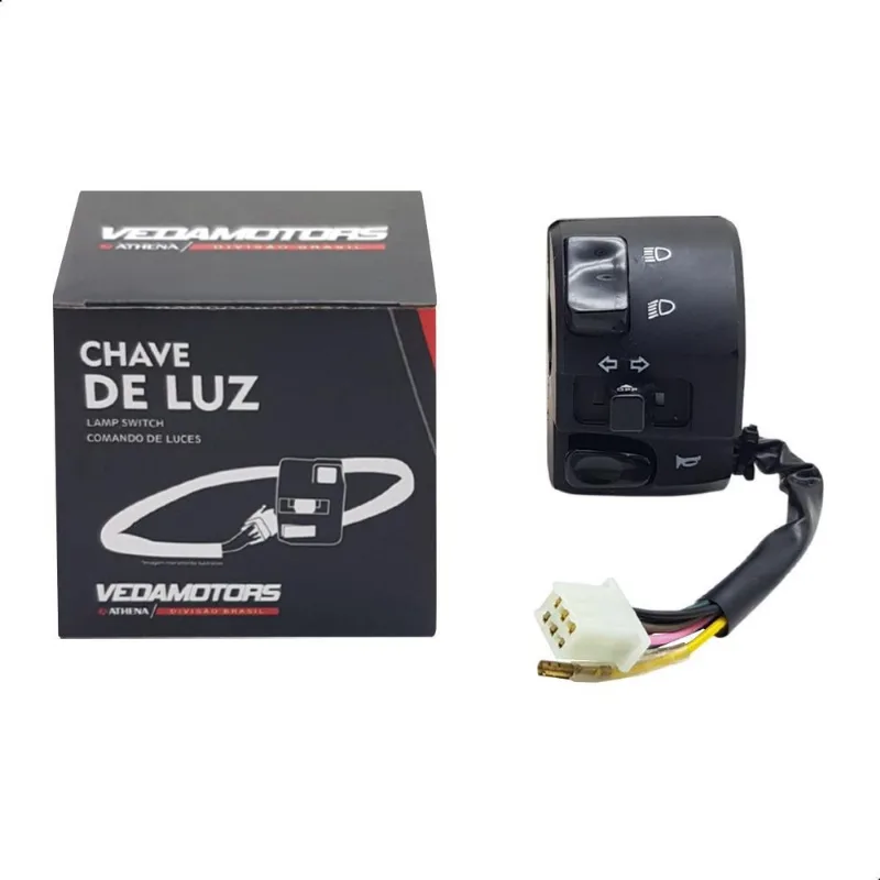 Chave Luz Esquerda Vedamotors Nmax 160 Ano 2017 Até 2020