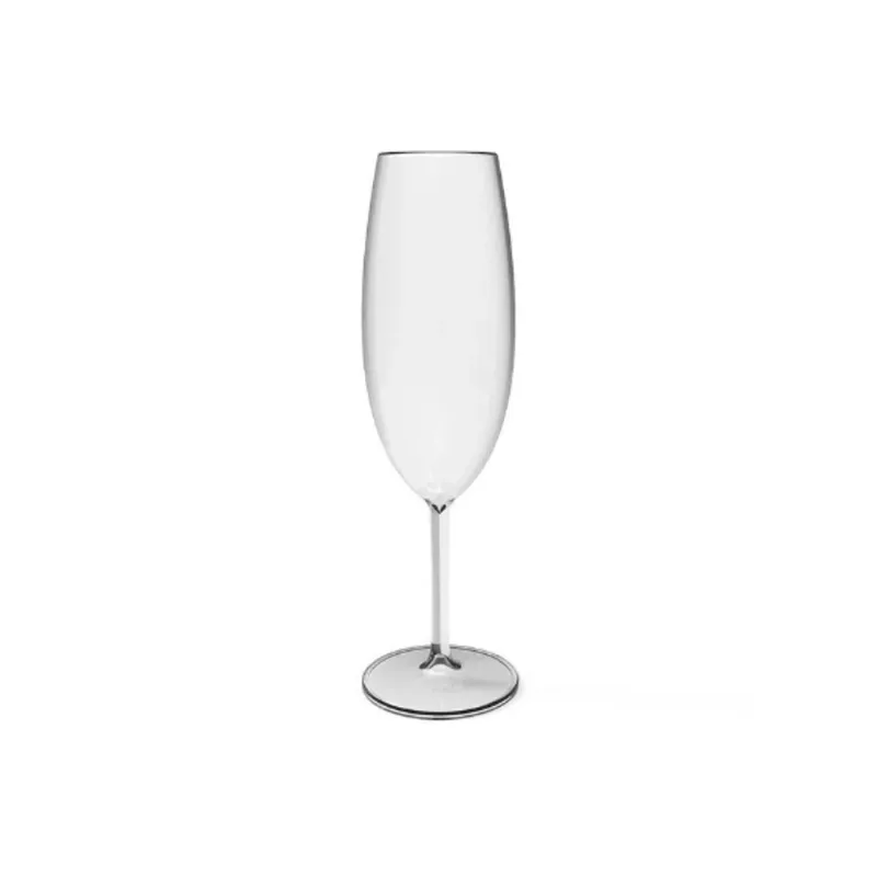 Taça Champagne 280ml Natural Martiplast
