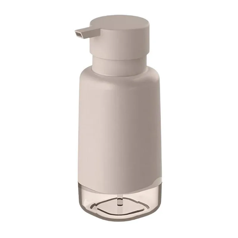 Porta Sabonete Líquido Dual Ou 500Ml - Bege