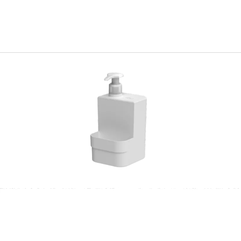 Dispenser Para Detergente Trium Compacto 500 Ml Branco