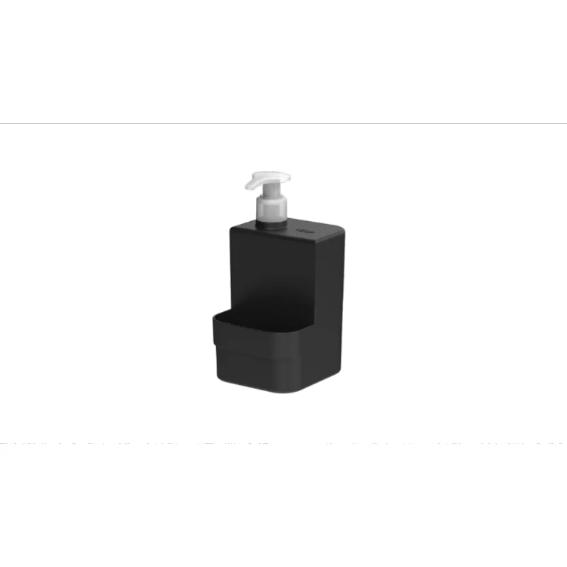 Dispenser Para Detergente Trium Compacto 500 Ml Preto